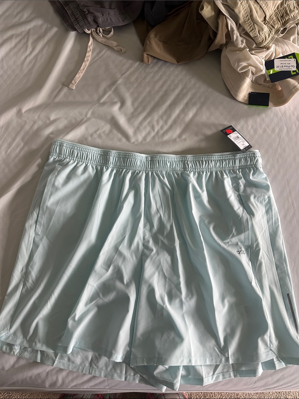 DSG Light Aqua Men’s Athletic Skort
